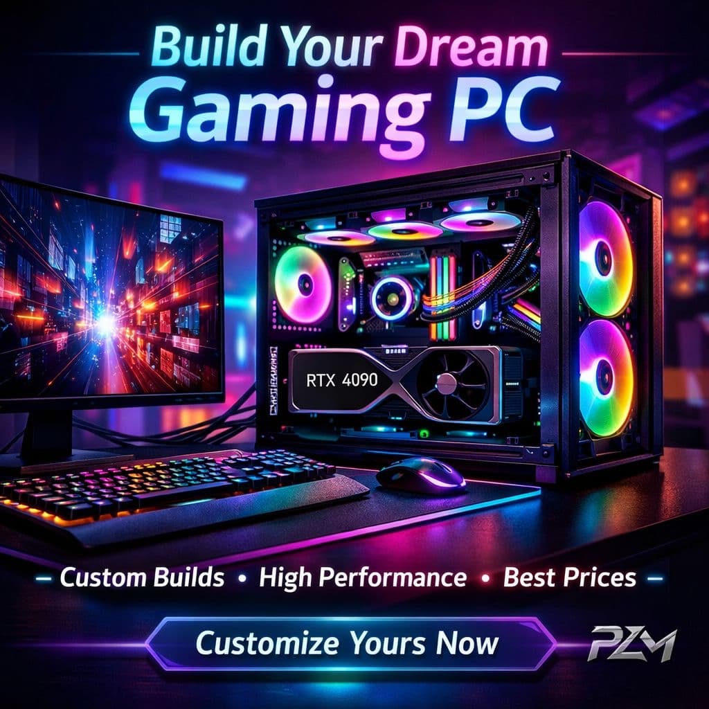 Build Your Dream Gaming PC at PZM