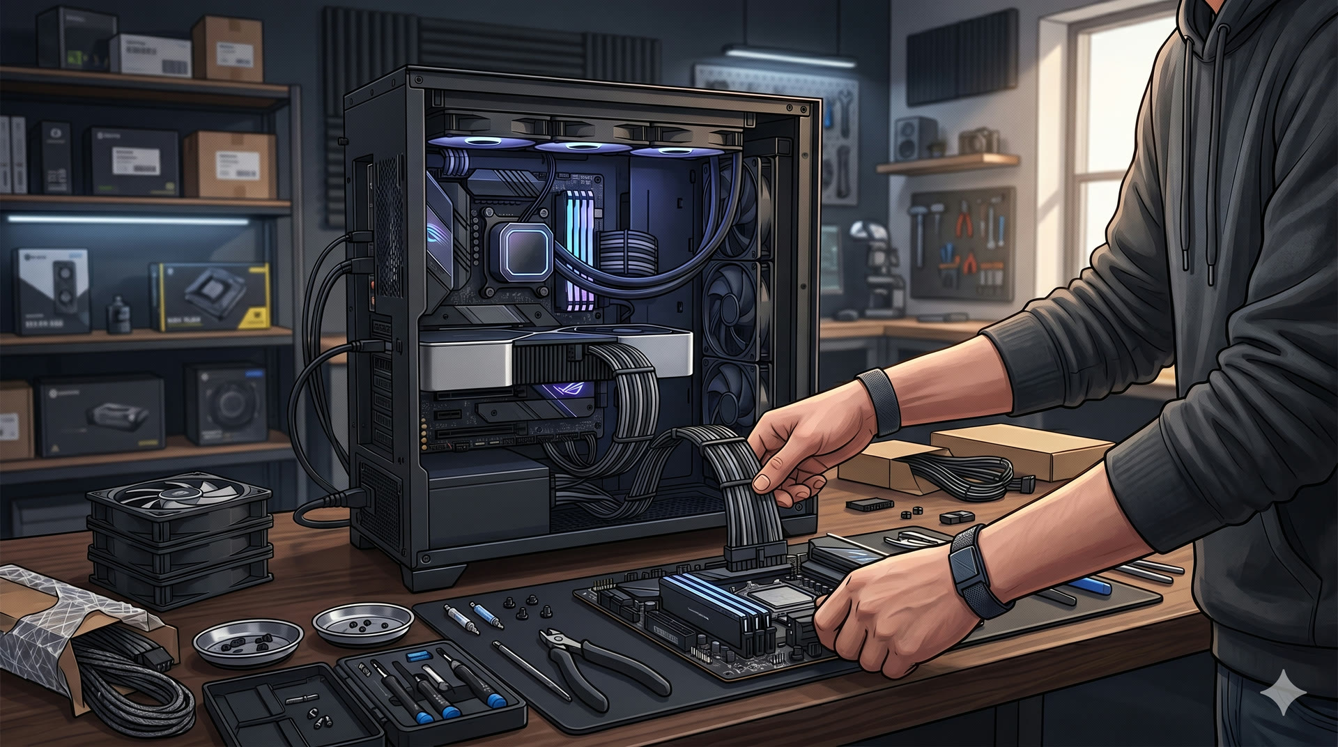 اختيار تجميعة Gaming PC