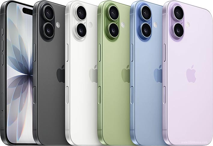 iPhone 17 All Colors - Black, White, Mist Blue, Lavender, Sage